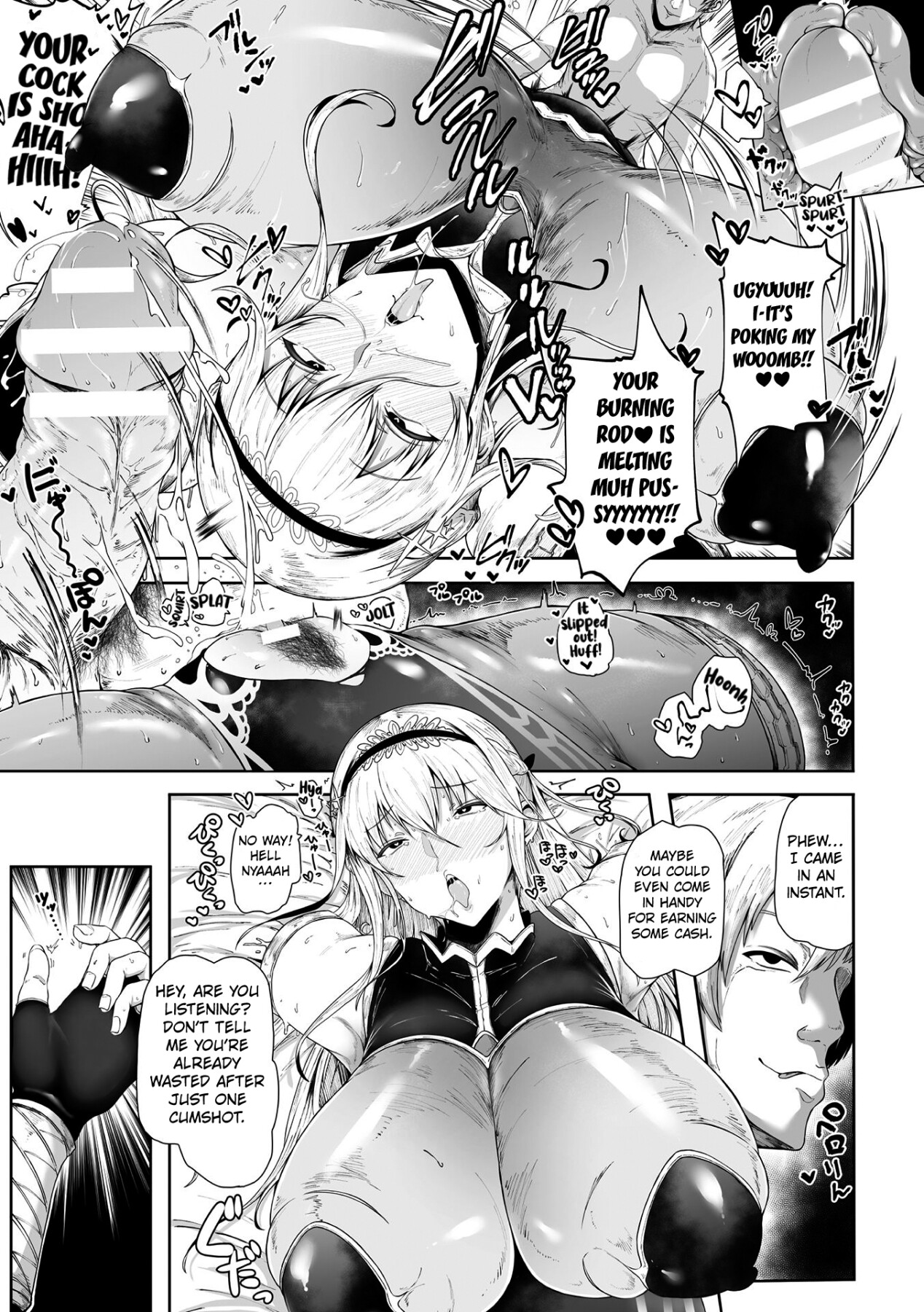 Hentai Manga Comic-The Elder Sister Knight is a Substitute Meat Toilet-Read-13